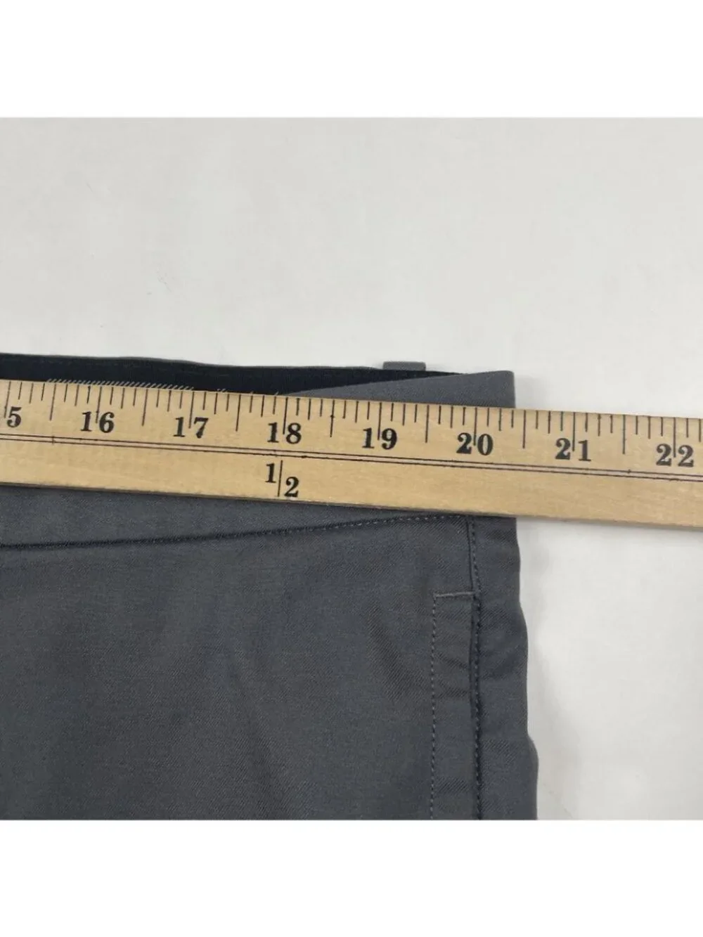 Lot Of 2 Nike Dri-FIT Golf Pants Men’s 40x30 Gray Black Flat Front Stretch